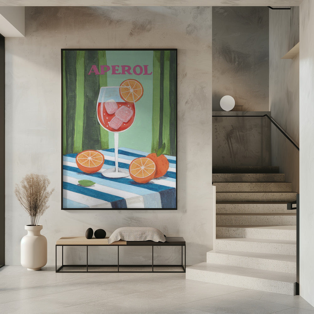 Aperol Spritz Cocktail | Poster
