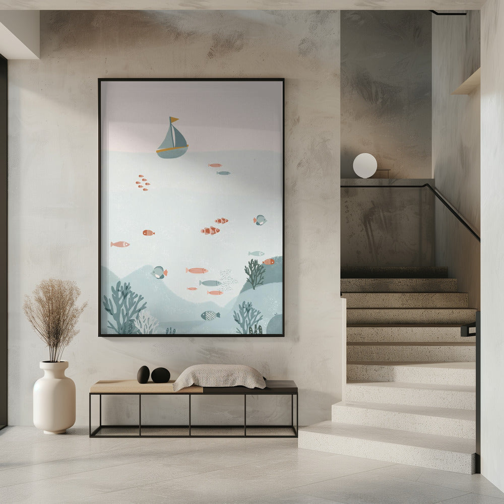 Under the Blue Sea | Poster