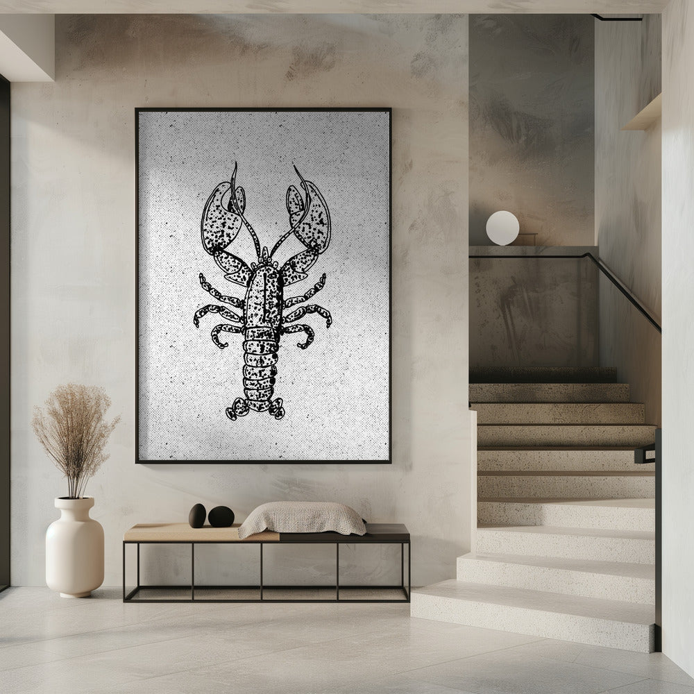 Lobster Ink Print | Poster