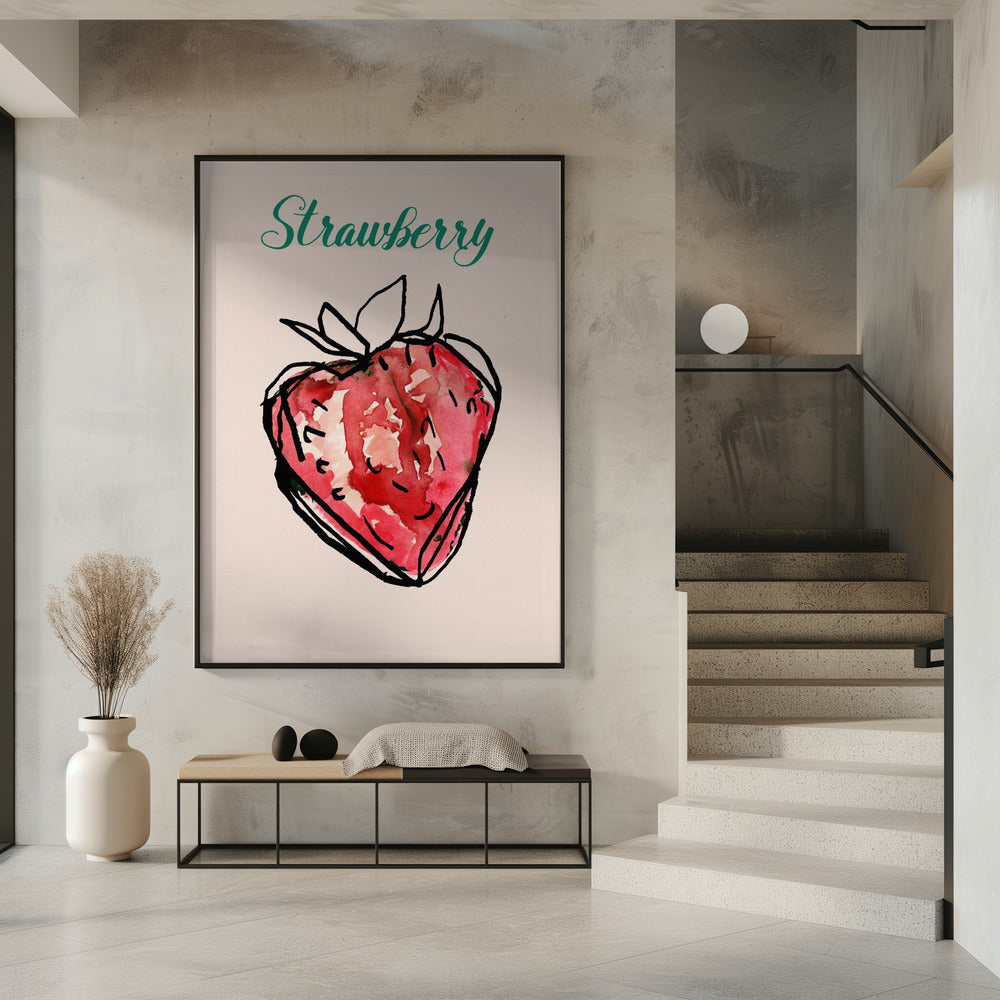 Strawberry Charm | Poster