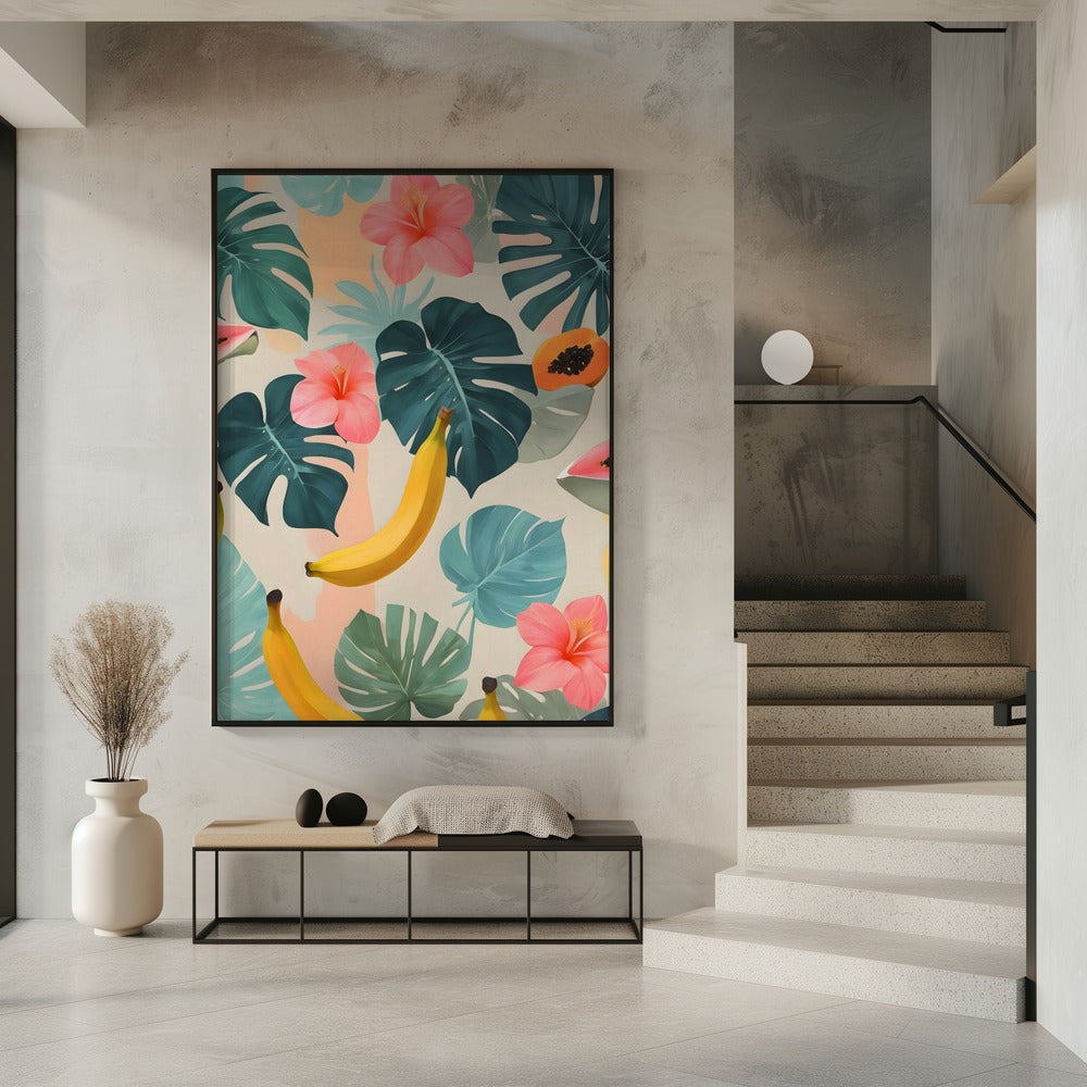 Stay Tropical, Stay Vibing | Poster