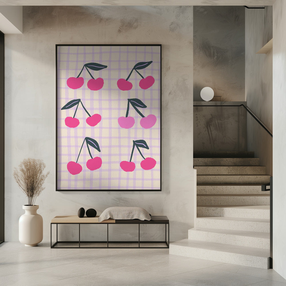 Pink Cherry Delight | Poster