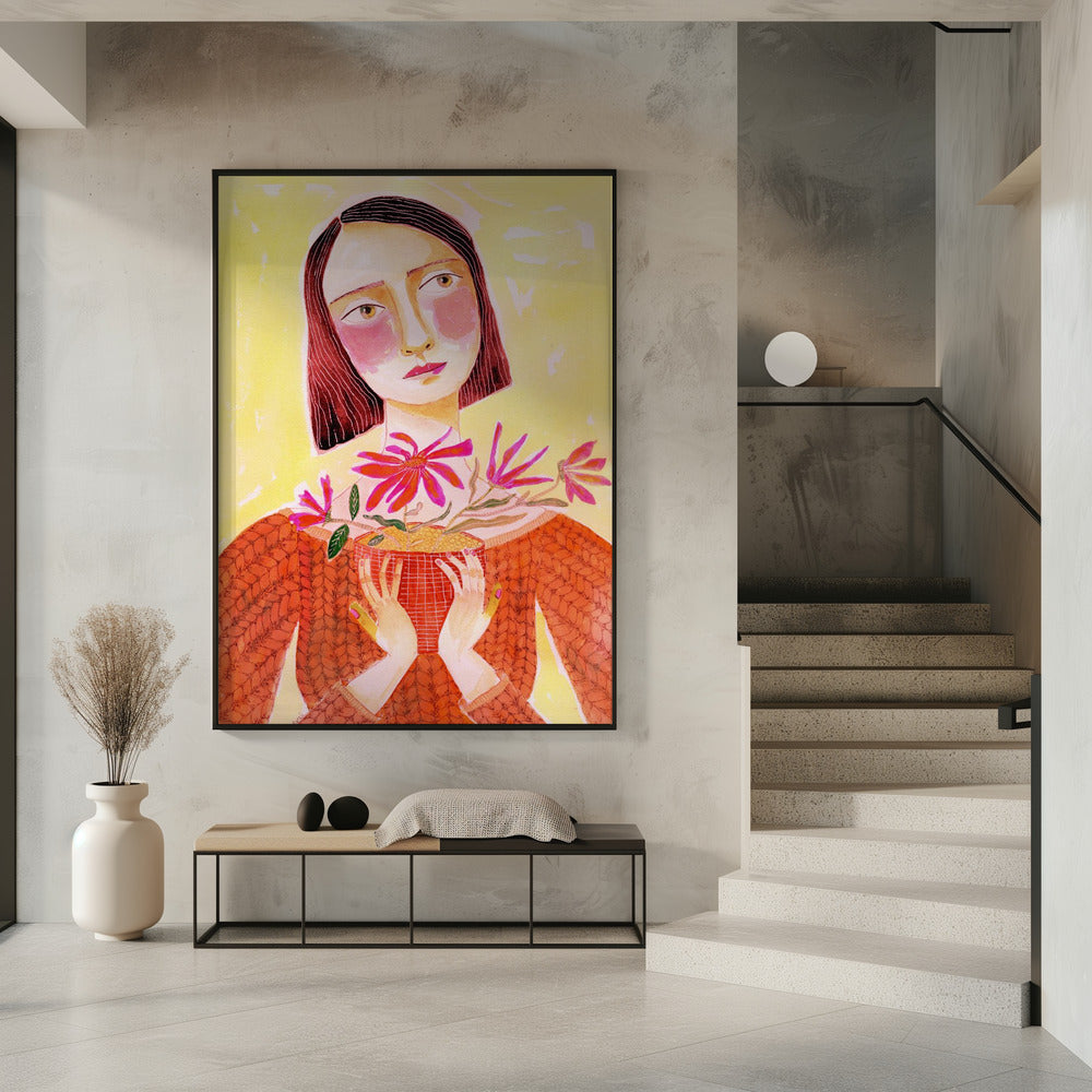 Plant Mum with green thumbs | Poster