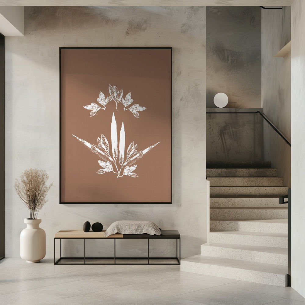 Leafy Emblem Design | Poster