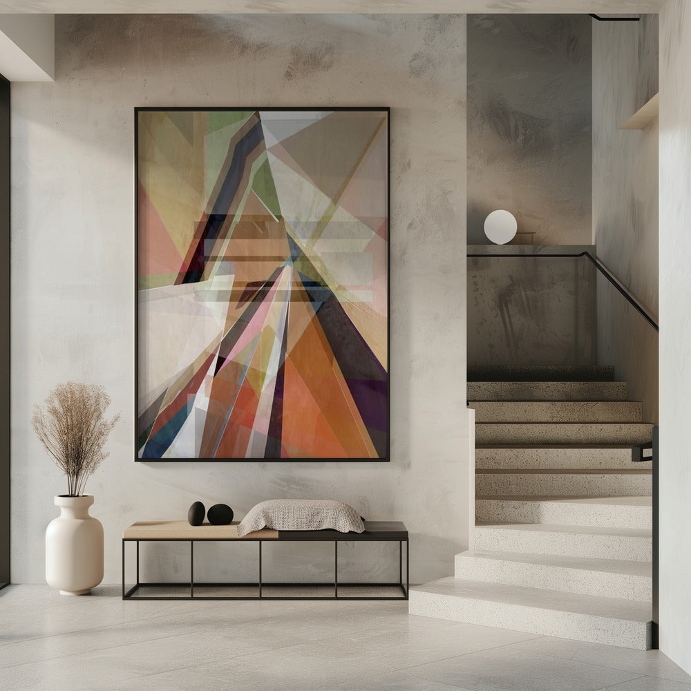 Earth Tones Echoes | Poster