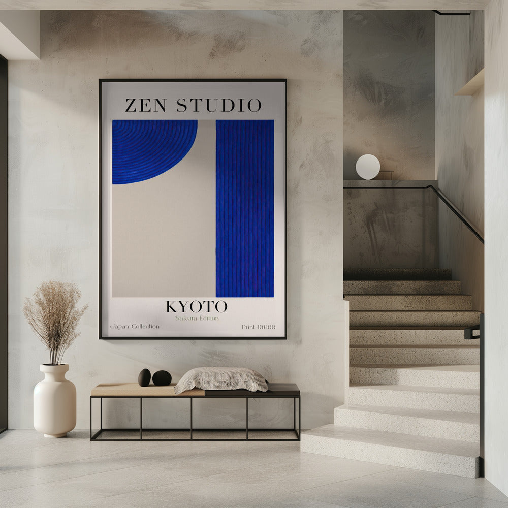 Kyoto Blue Harmony | Poster