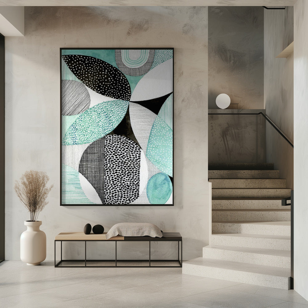 Geometric Shapes And Intricate Patterns | Poster