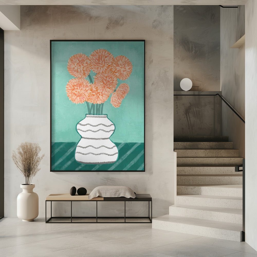 Peachy Blossoms | Poster