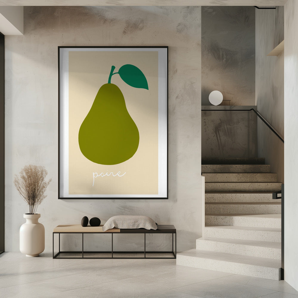 La Poire (Dark Green) | Poster