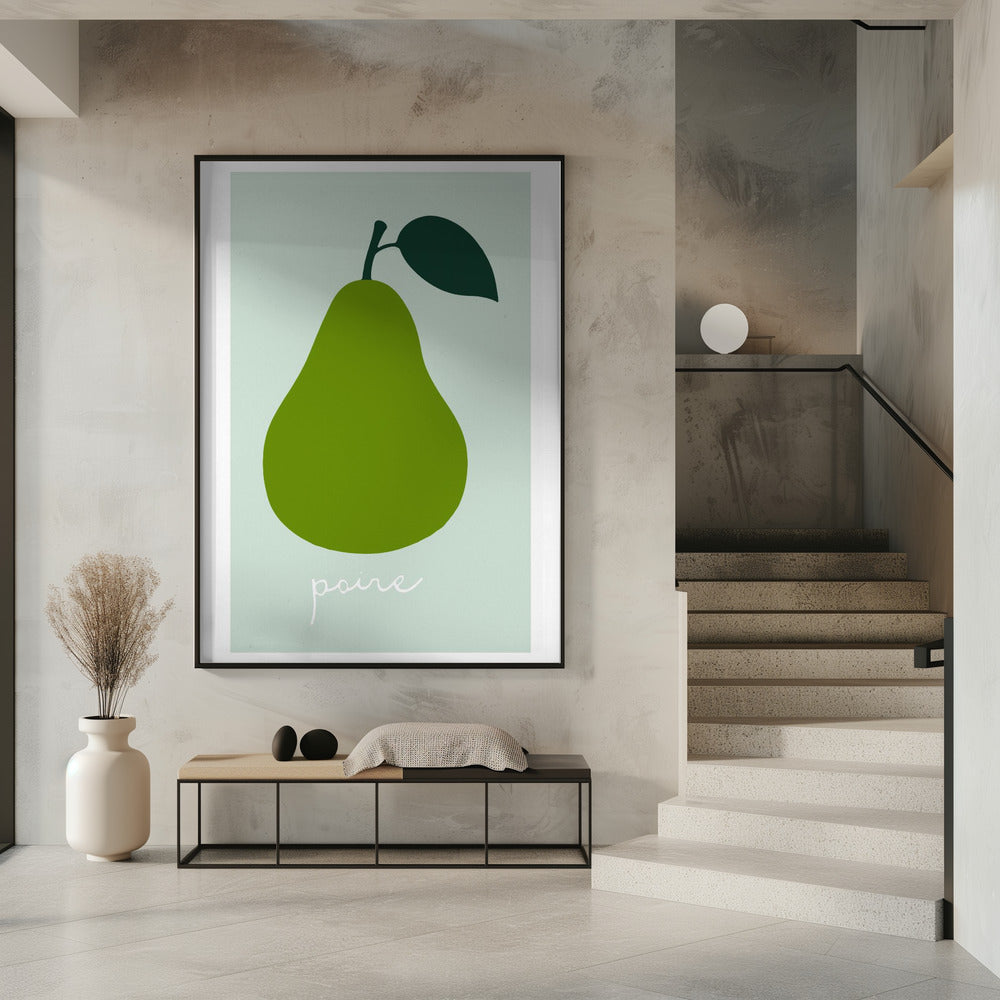 La Poire (Bright Green) | Poster