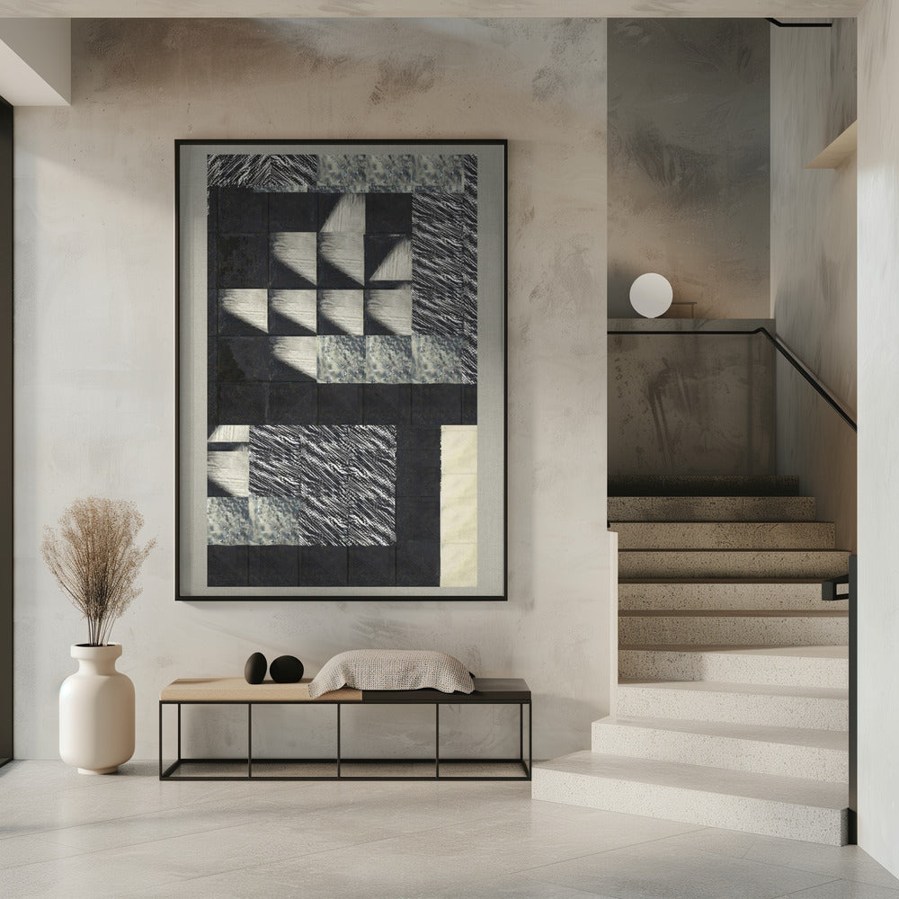 Geometric Patterns And Textured Tiles | Poster