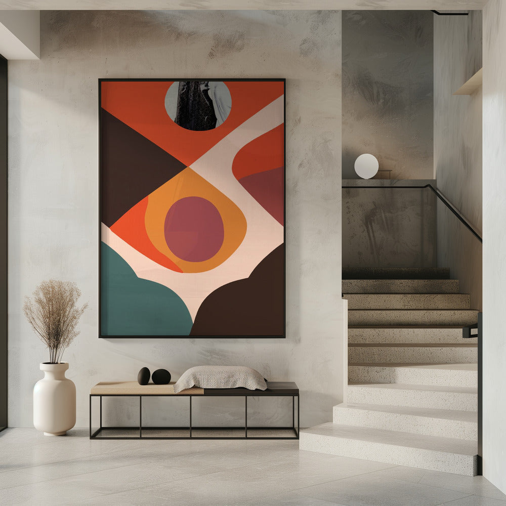 Geometric Forms And Muted Colors | Poster