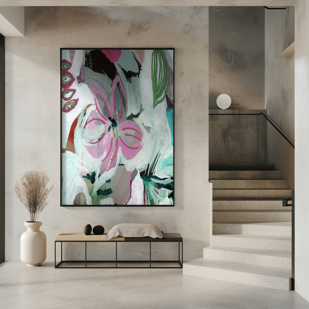 Painted Bloom Whispers | Poster