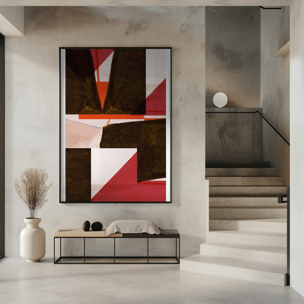 Colorful Bold Geometric Shapes | Poster