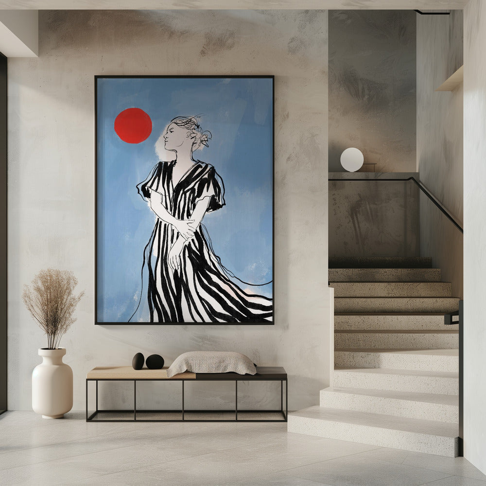 Serene Stripes | Poster