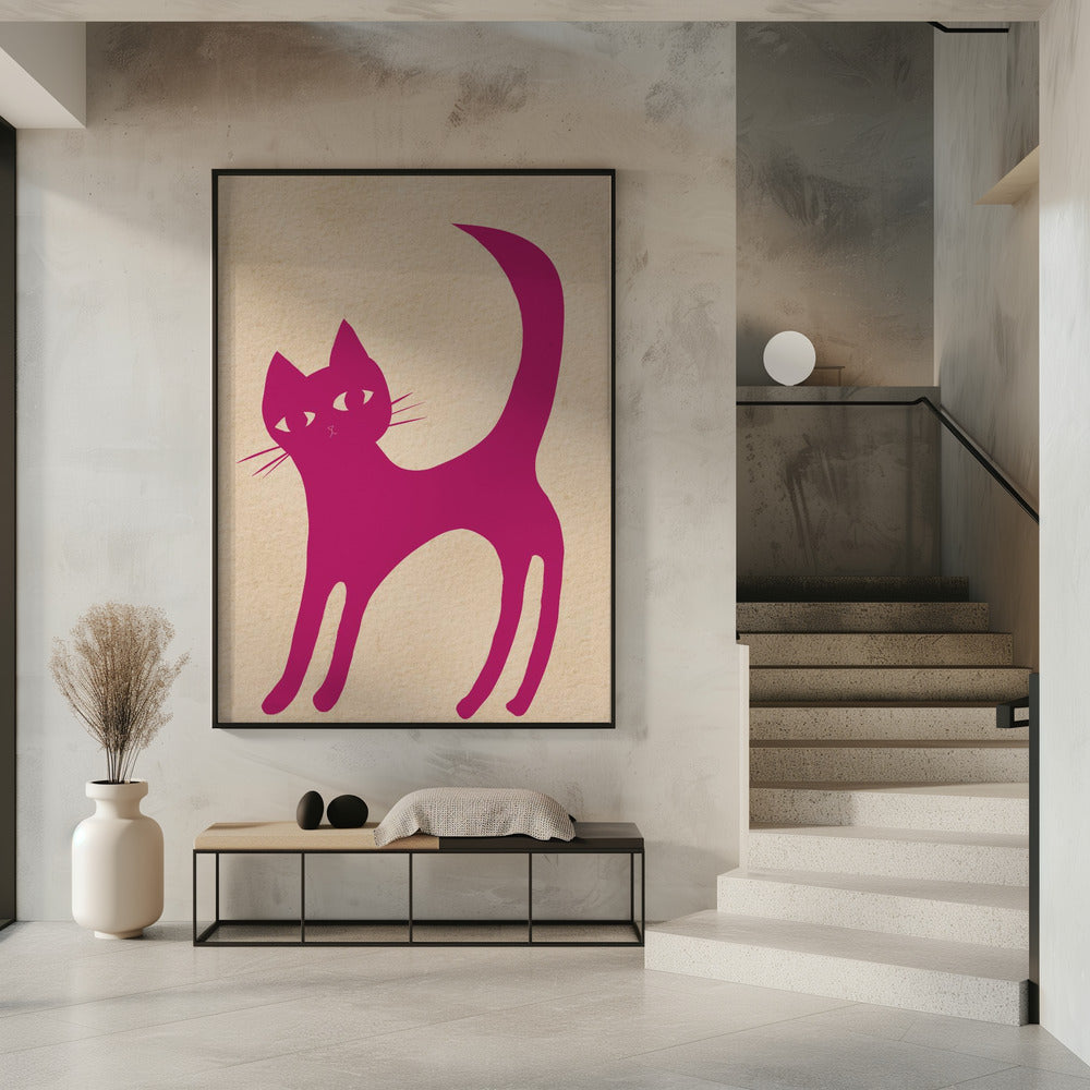 Pink cat | Poster