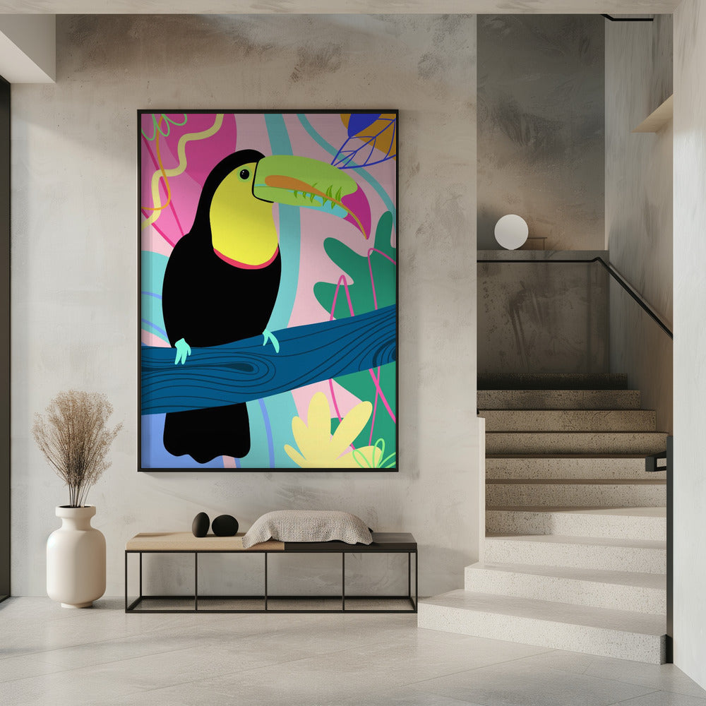 Colorful Toucan | Poster
