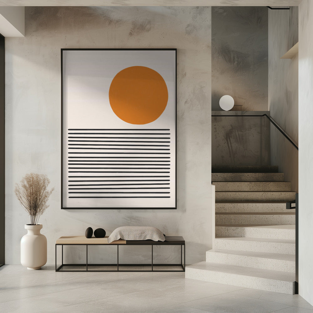 Minimalist Sea Landscape | Poster