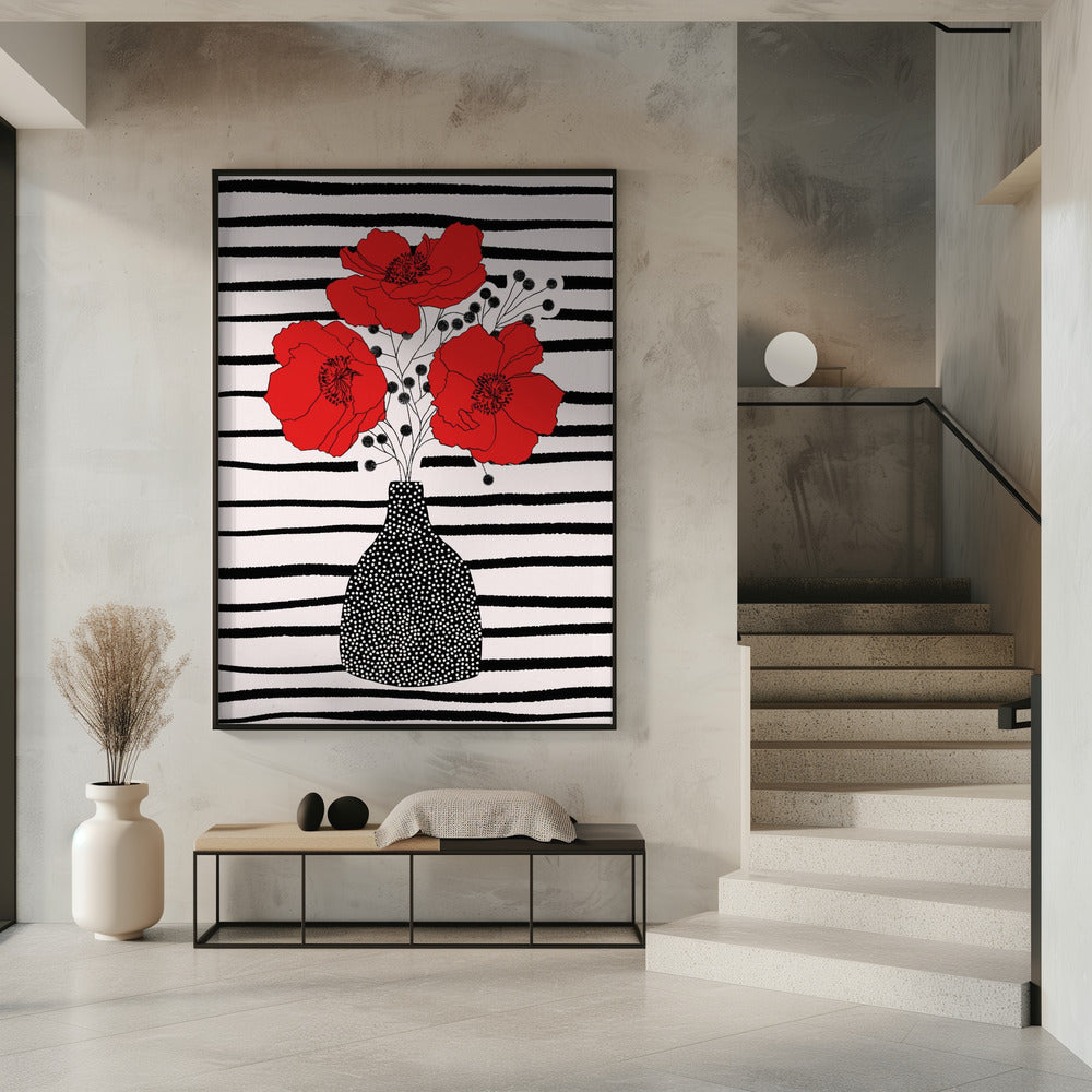 Three Poppies | Poster