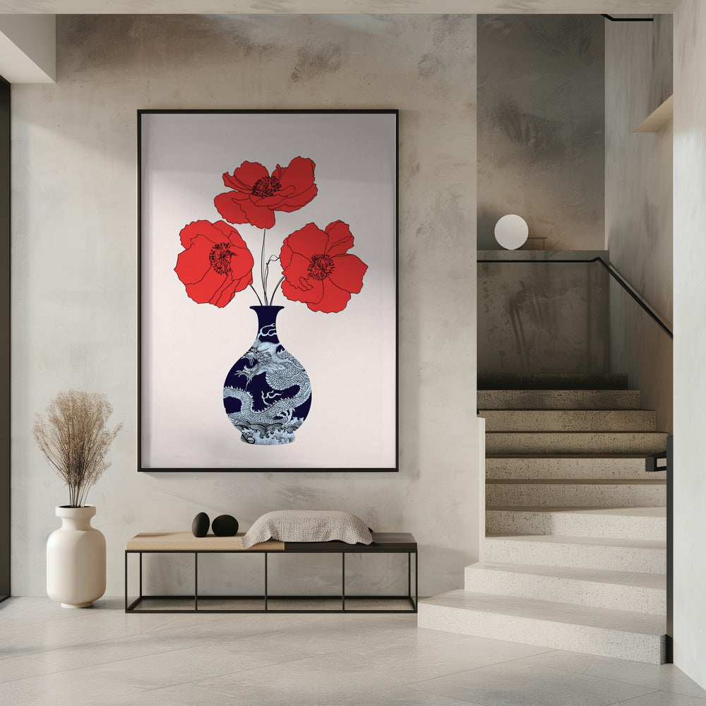 Three Poppies | Poster