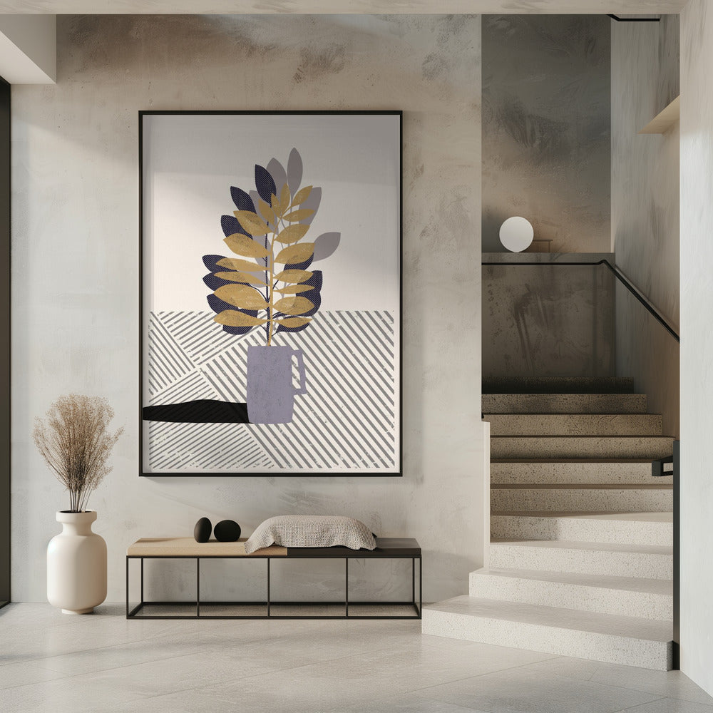 Vase a By Catsanddotz 5 To 7      30 X 42 Inches L | Poster