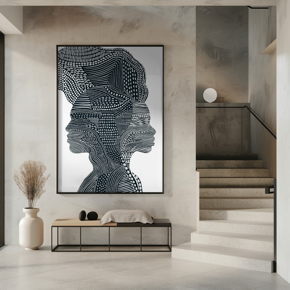 Tribal Couple | Poster