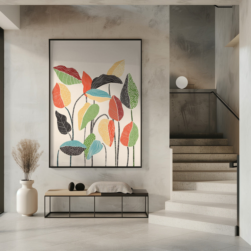 Happy Leaves | Poster