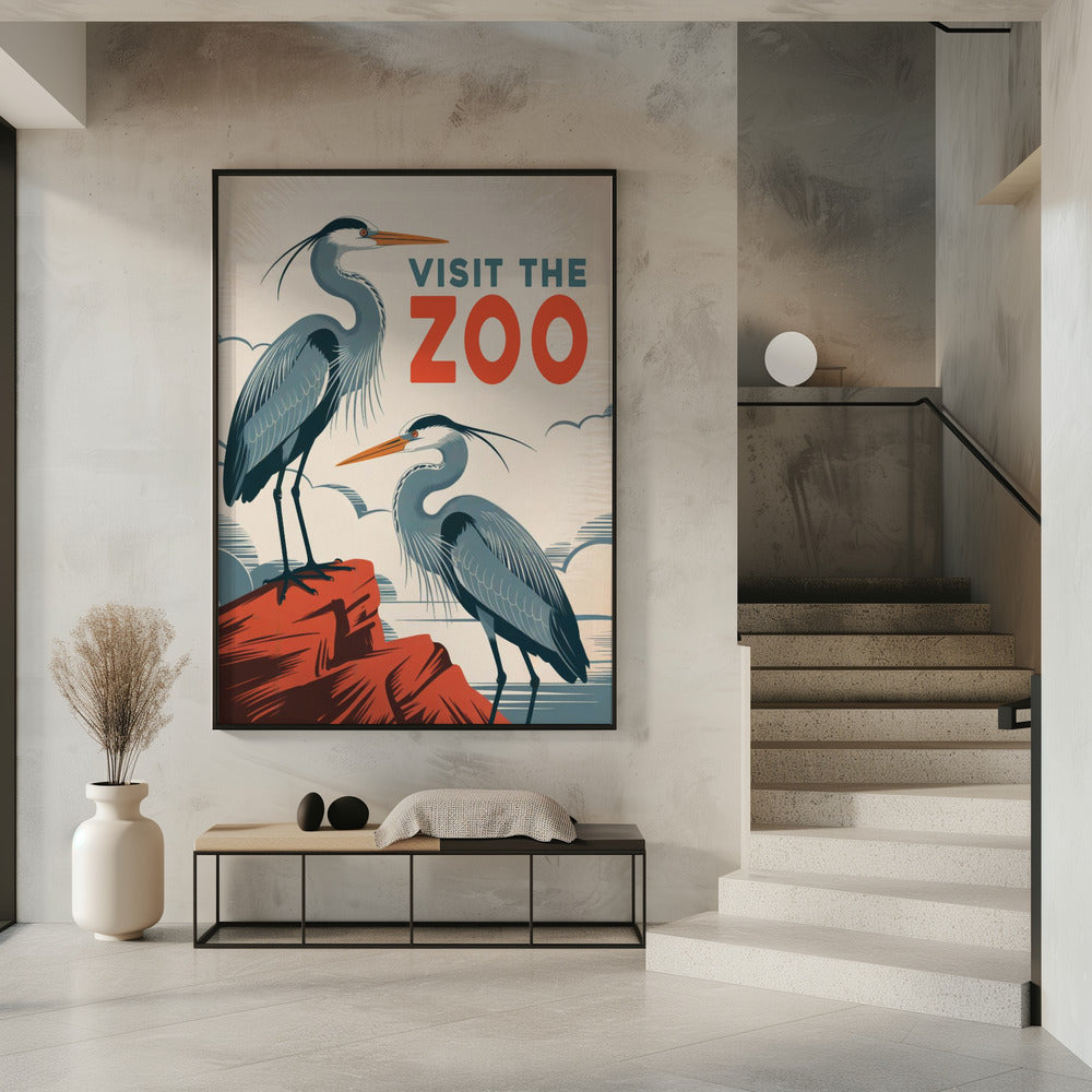 Visit the Zoo | Poster