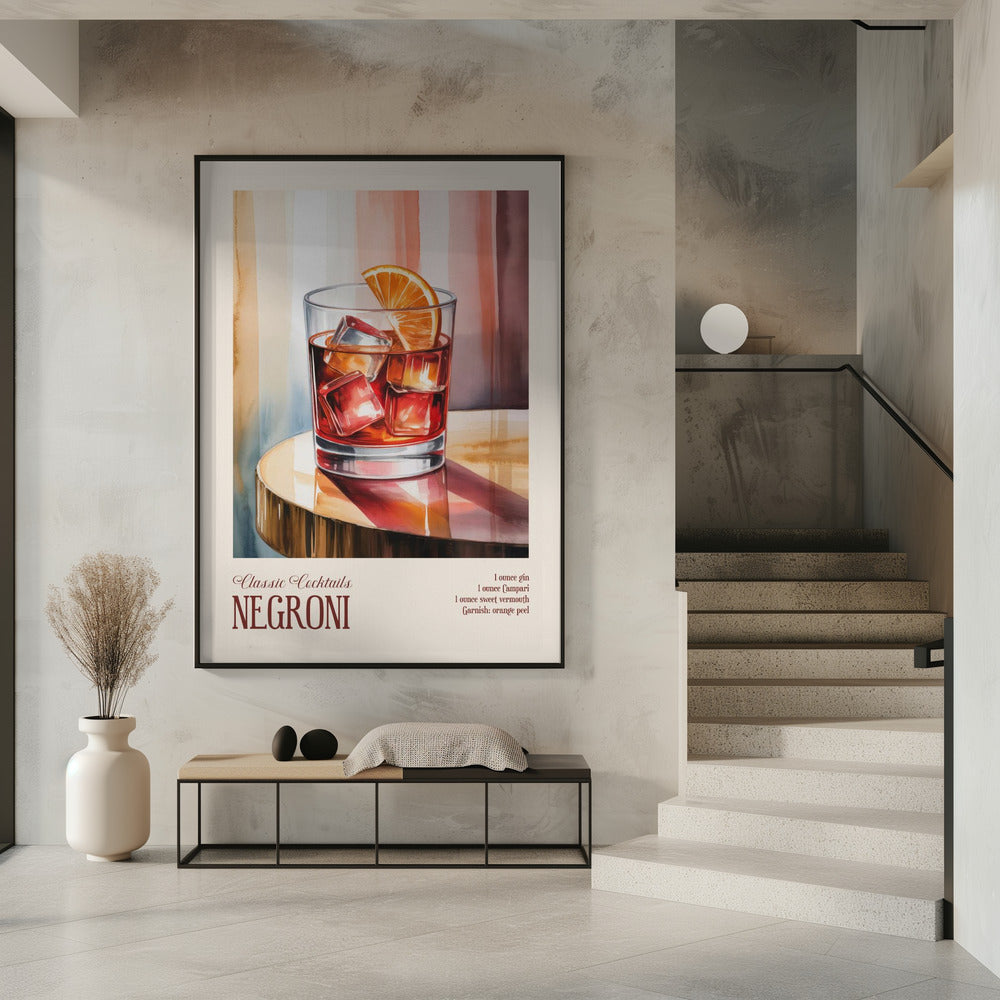 Classic Cocktails - Negroni | Poster