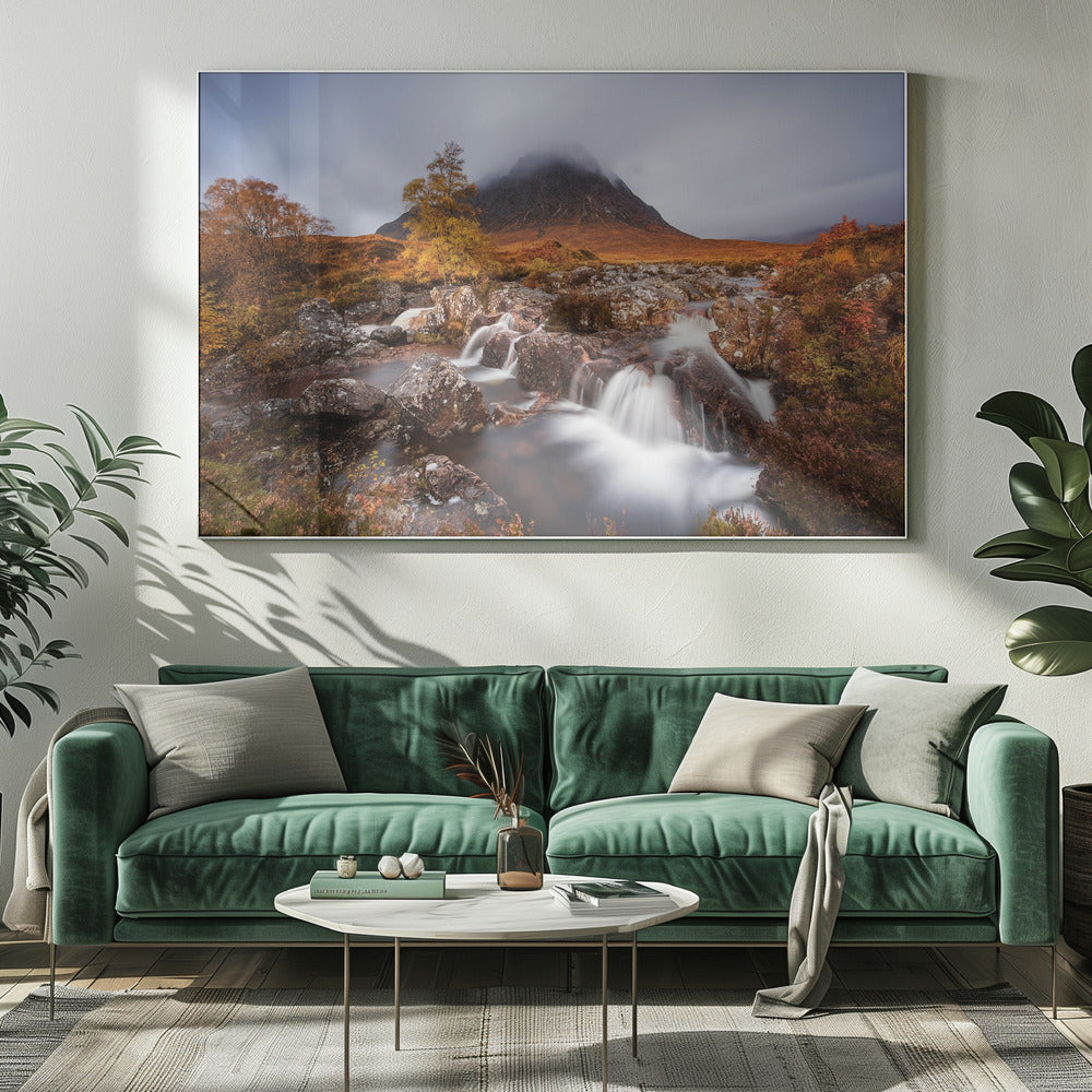 Autumn in the Glencoe | Canvas