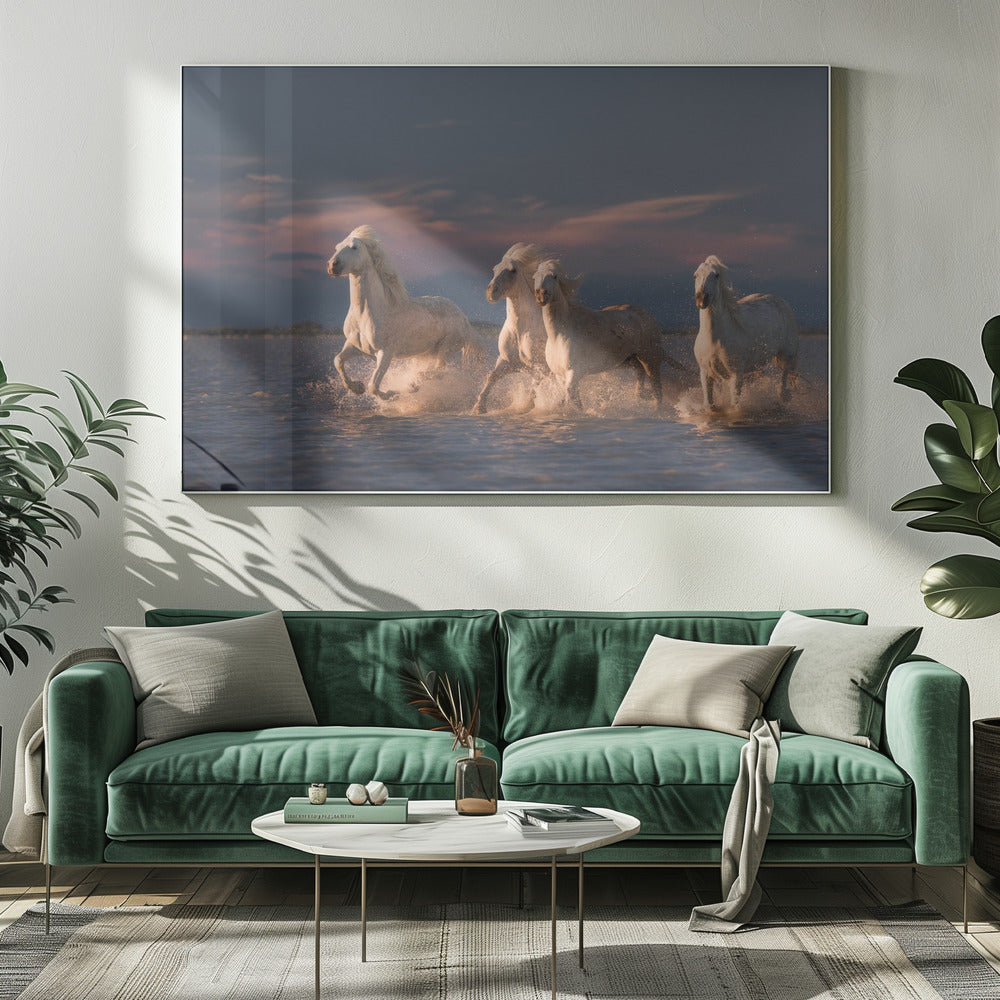 Angels of Camargue | Canvas