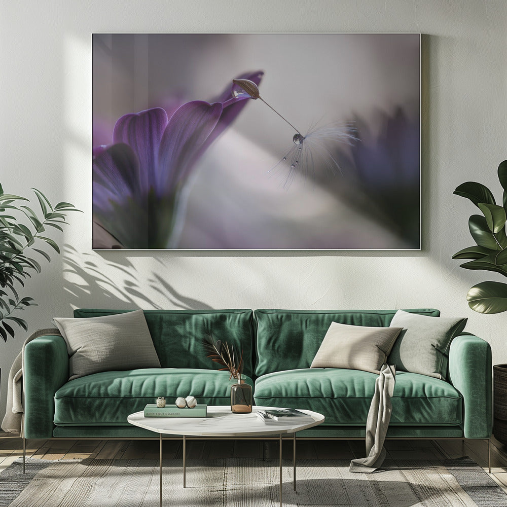 Purple rain | Canvas