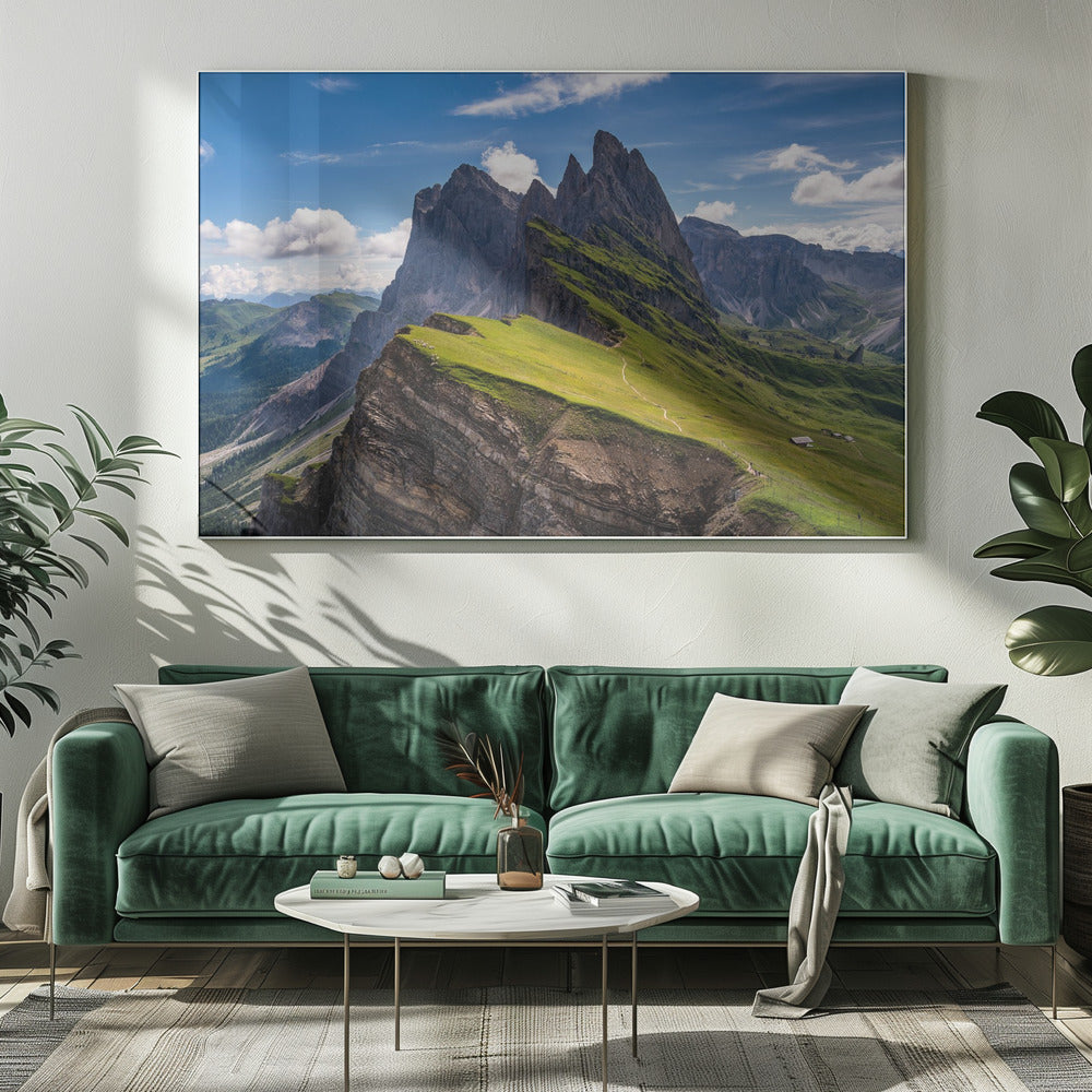 On the edge | Canvas