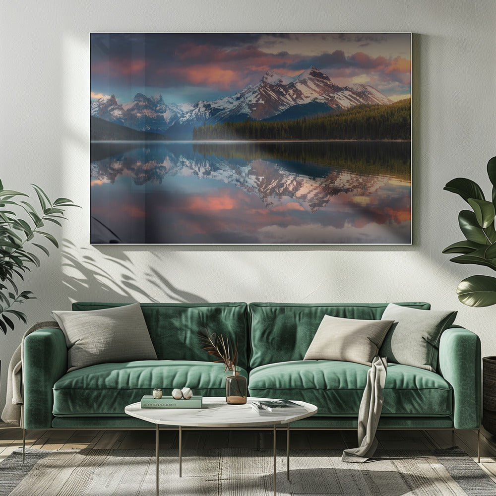 Maligne Color. | Canvas