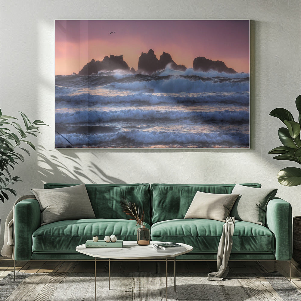 Bandon Beach Layers | Canvas