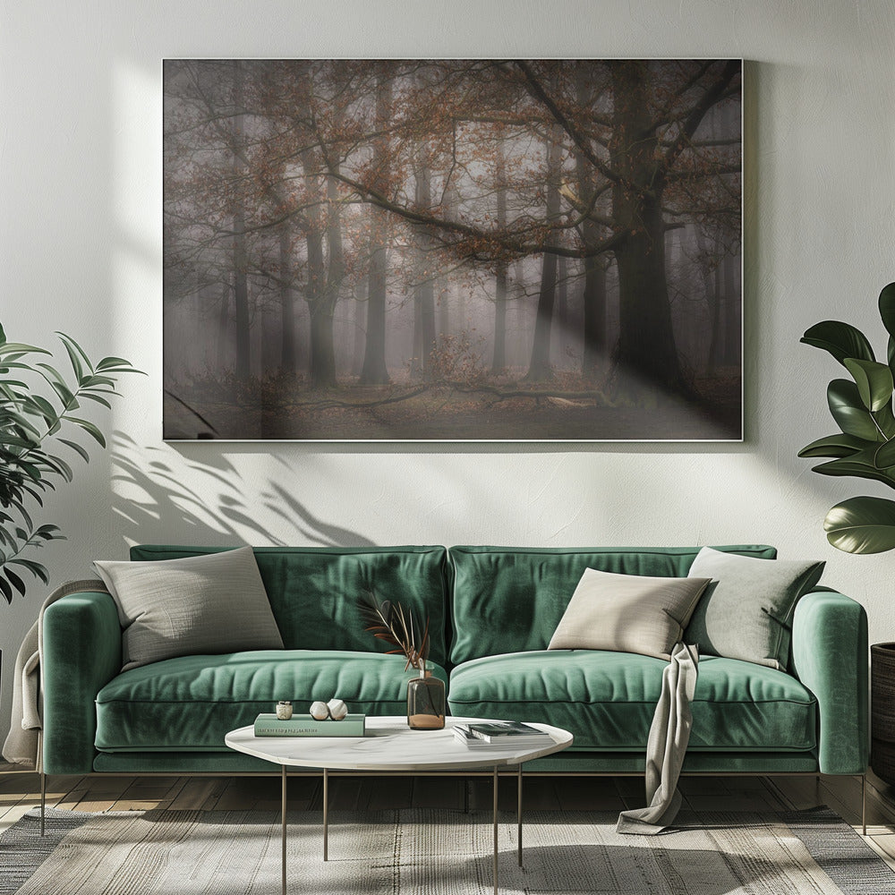 Foggy memory  of the past | Canvas