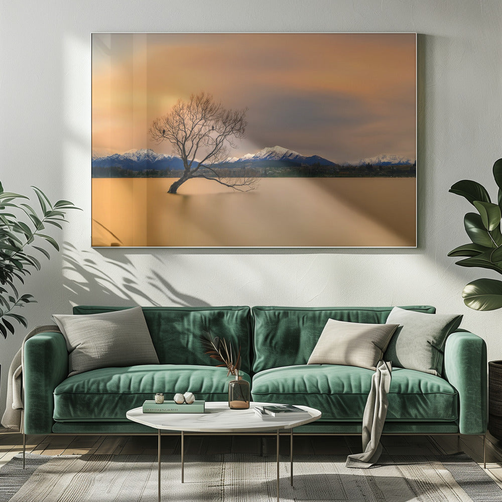Morning glow of the Lake Wanaka | Canvas