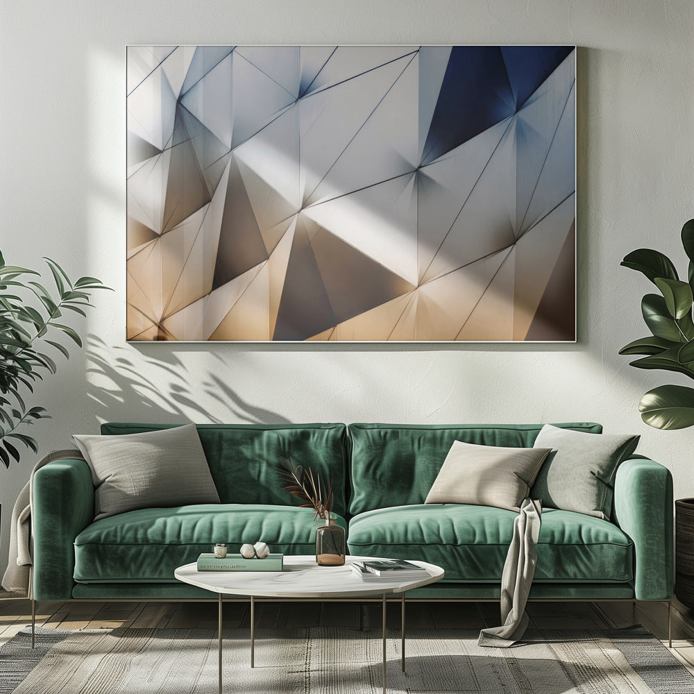 triangles art | Canvas