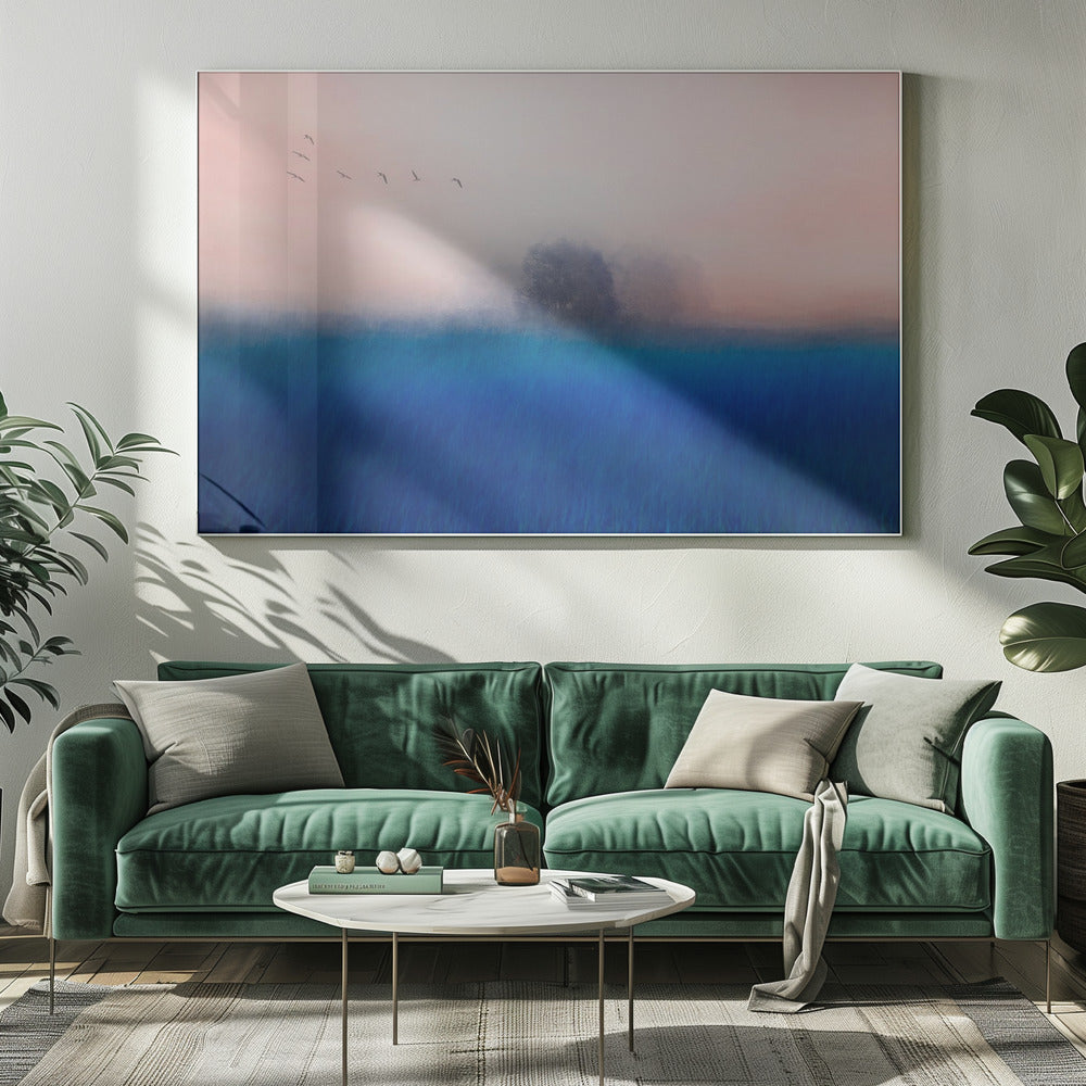 The Tree on the Blue | Canvas