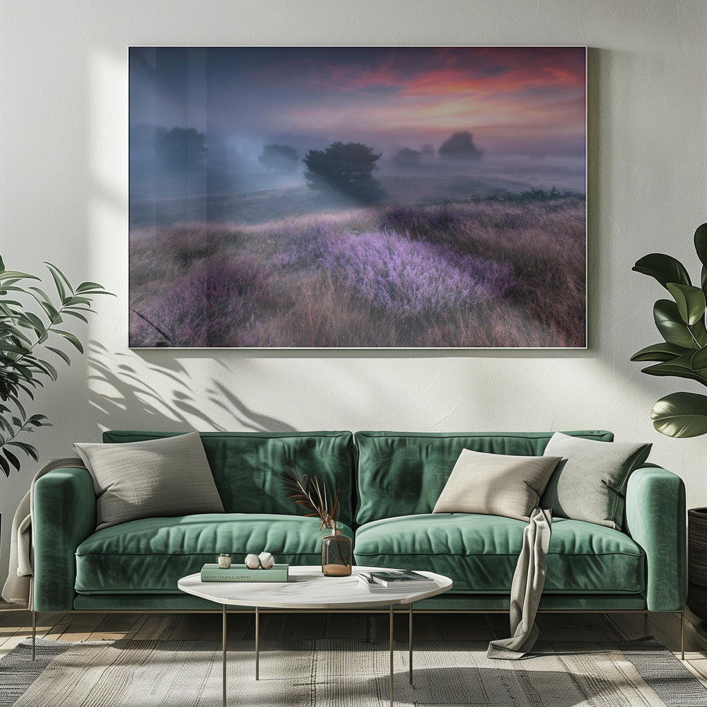 &quot;the colors of heather&quot; | Canvas