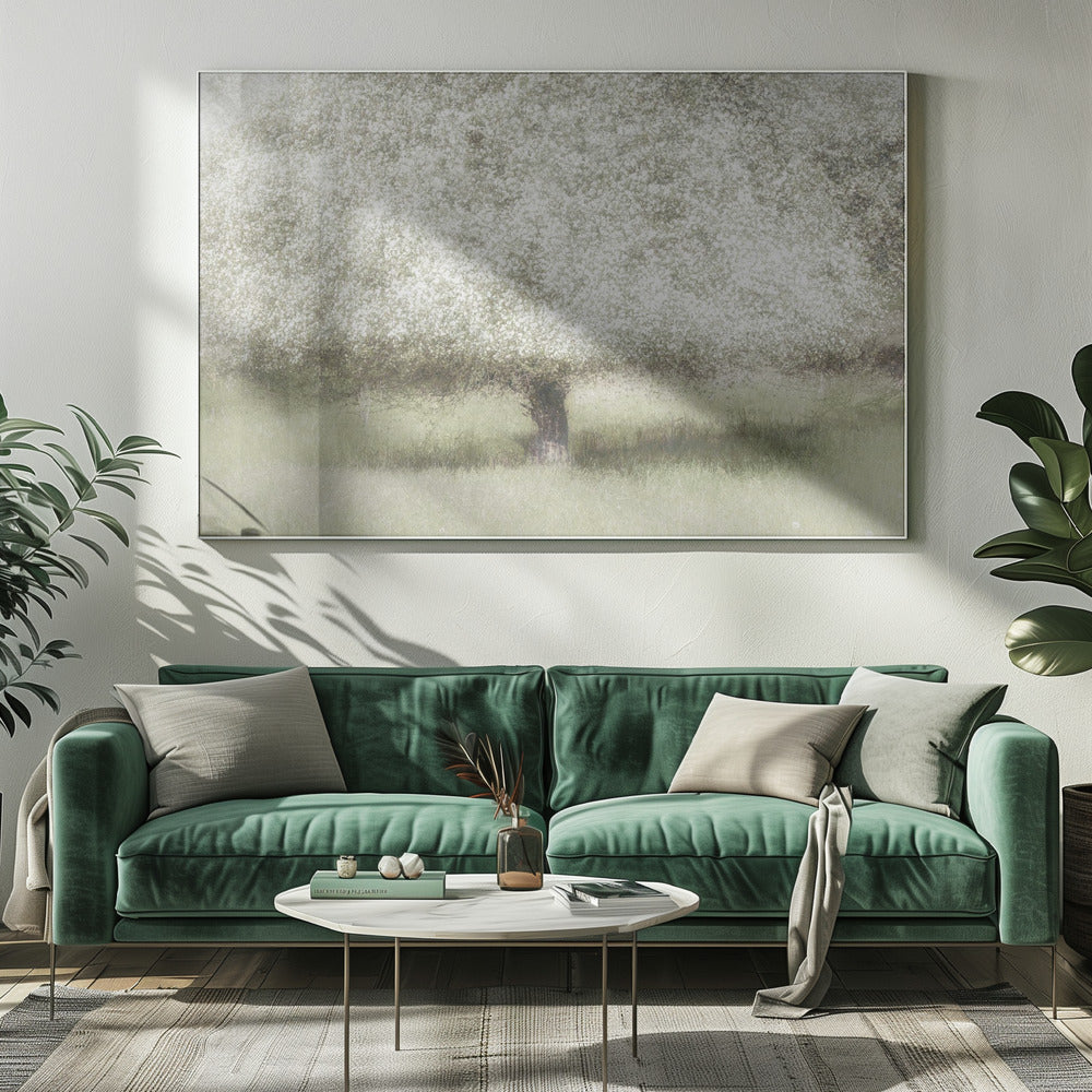 In the backyard | Canvas