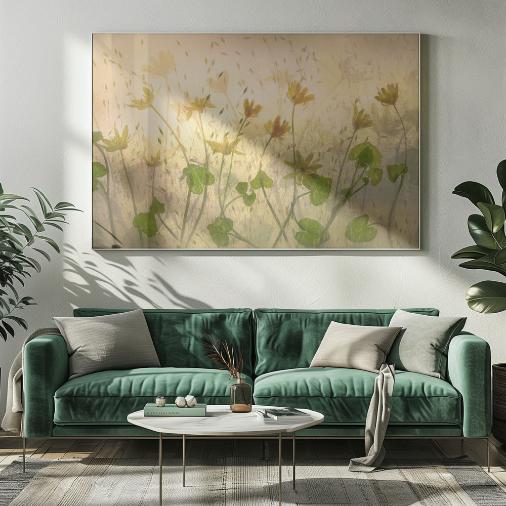 Sunny flowers | Canvas