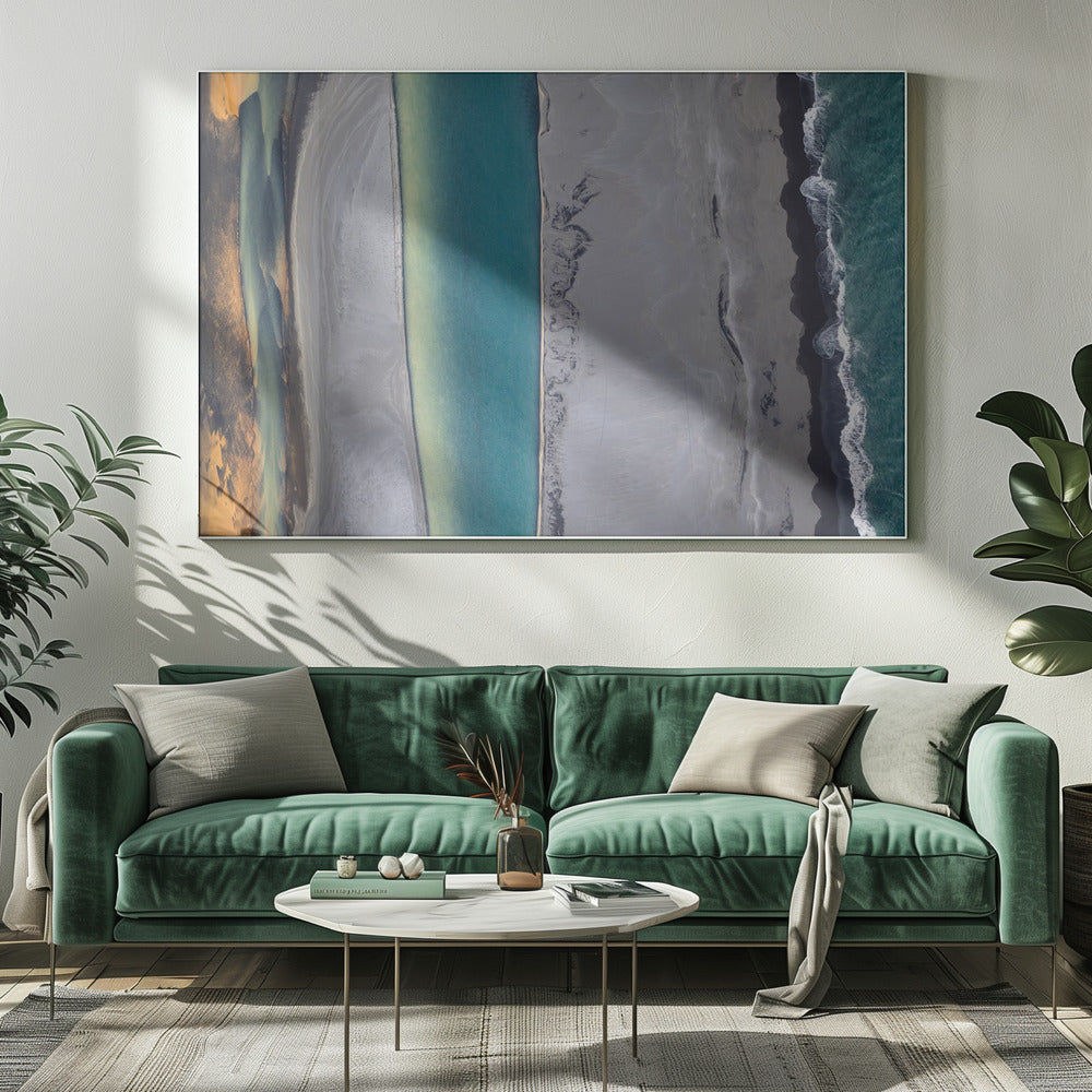 Icelandic coastline | Canvas