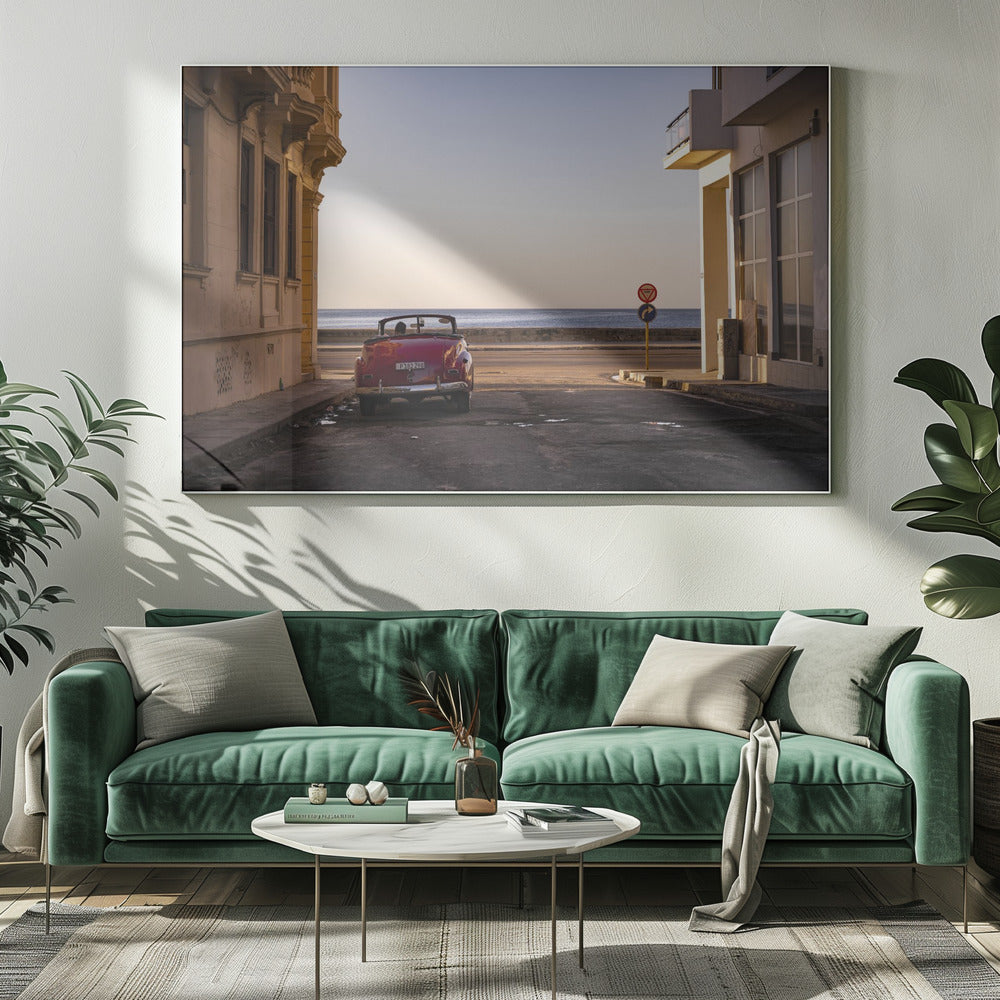 Watching the sun set - Havana | Canvas