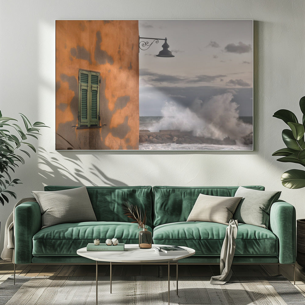 The wall and the wave | Canvas