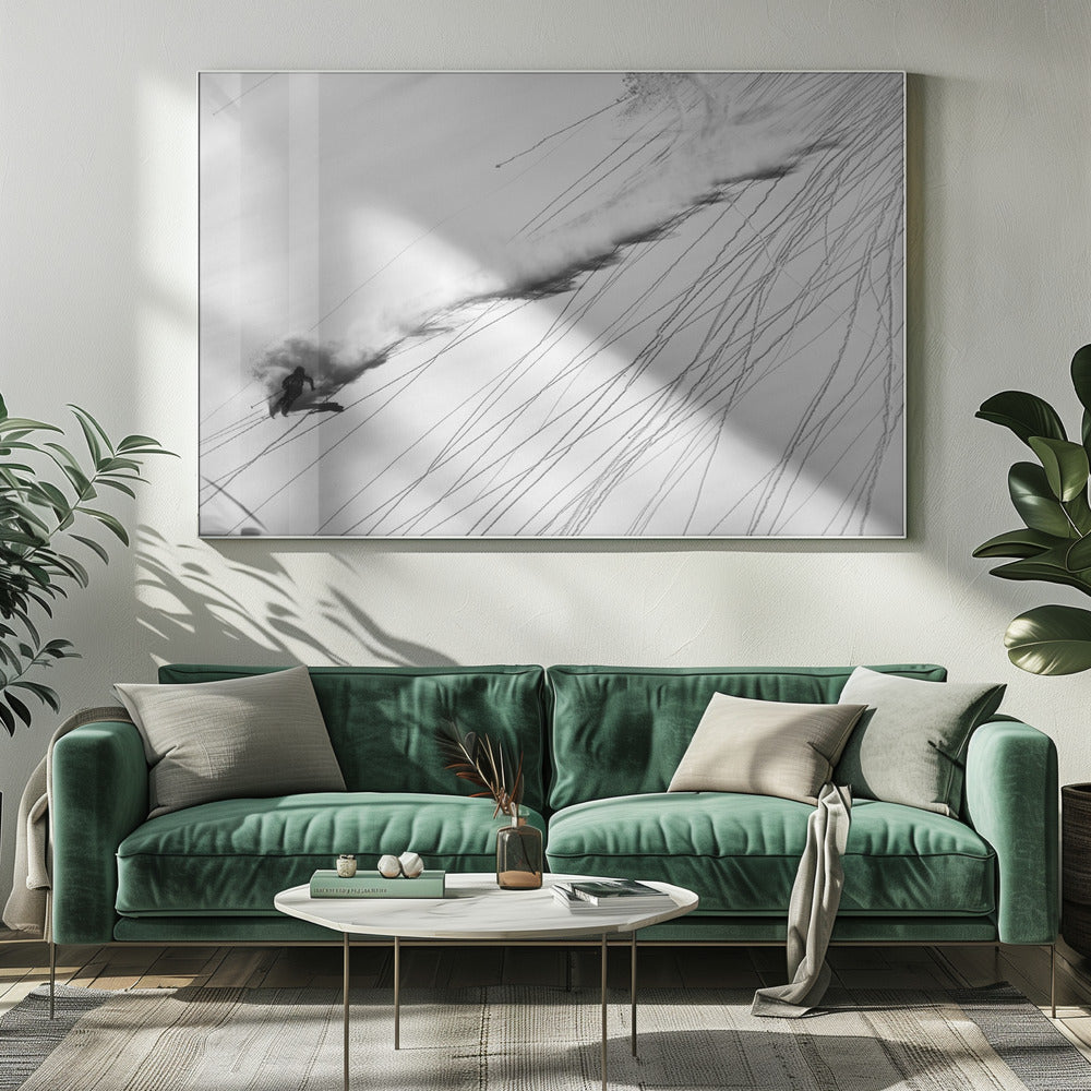 Skiing Powder | Canvas