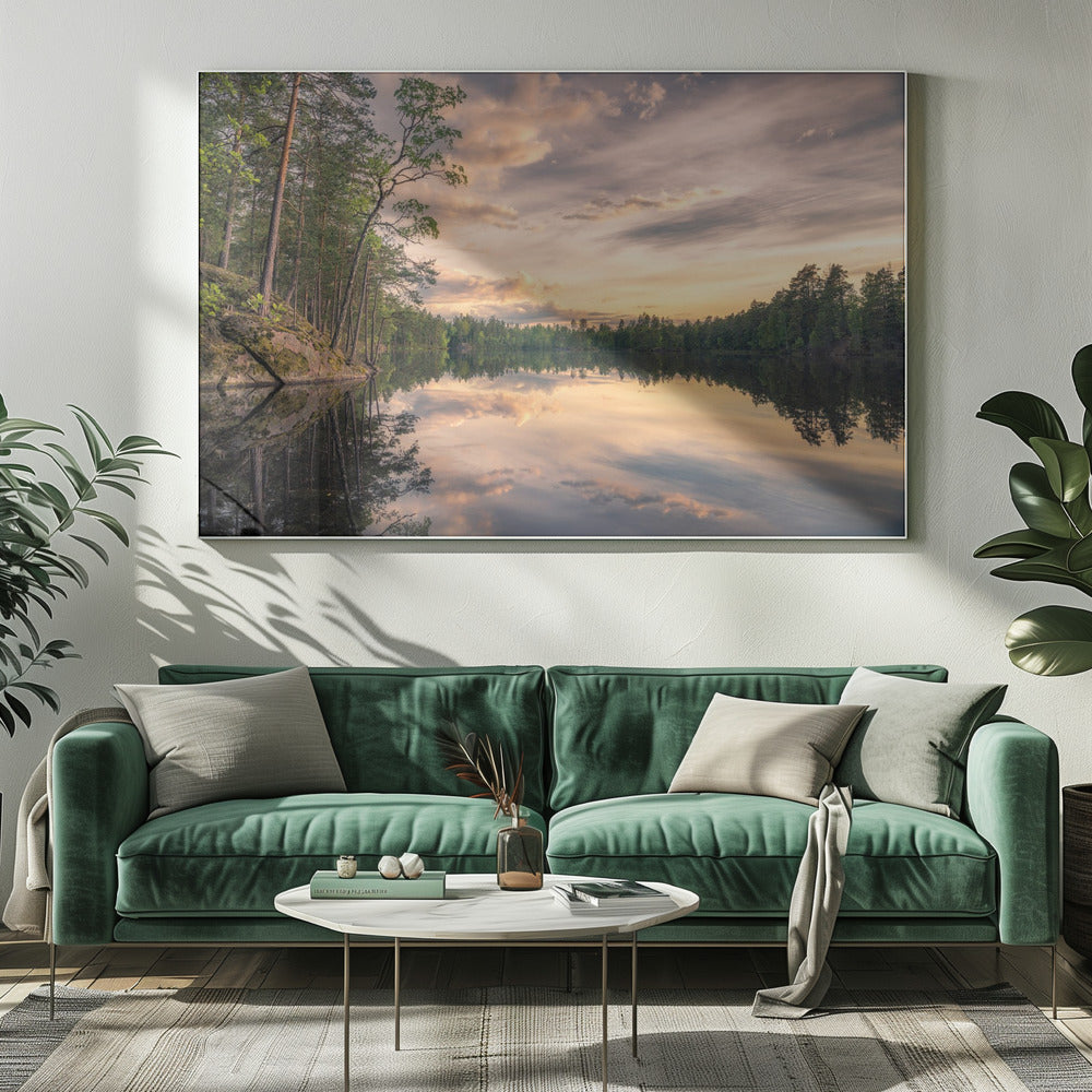 Lake tarmsjÃ¶n, Sweden | Canvas