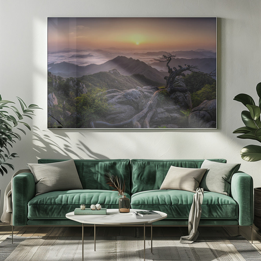 Sunrise on Top | Canvas