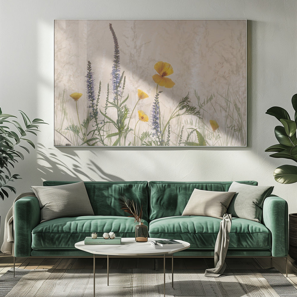 Dreaming of flowers | Canvas