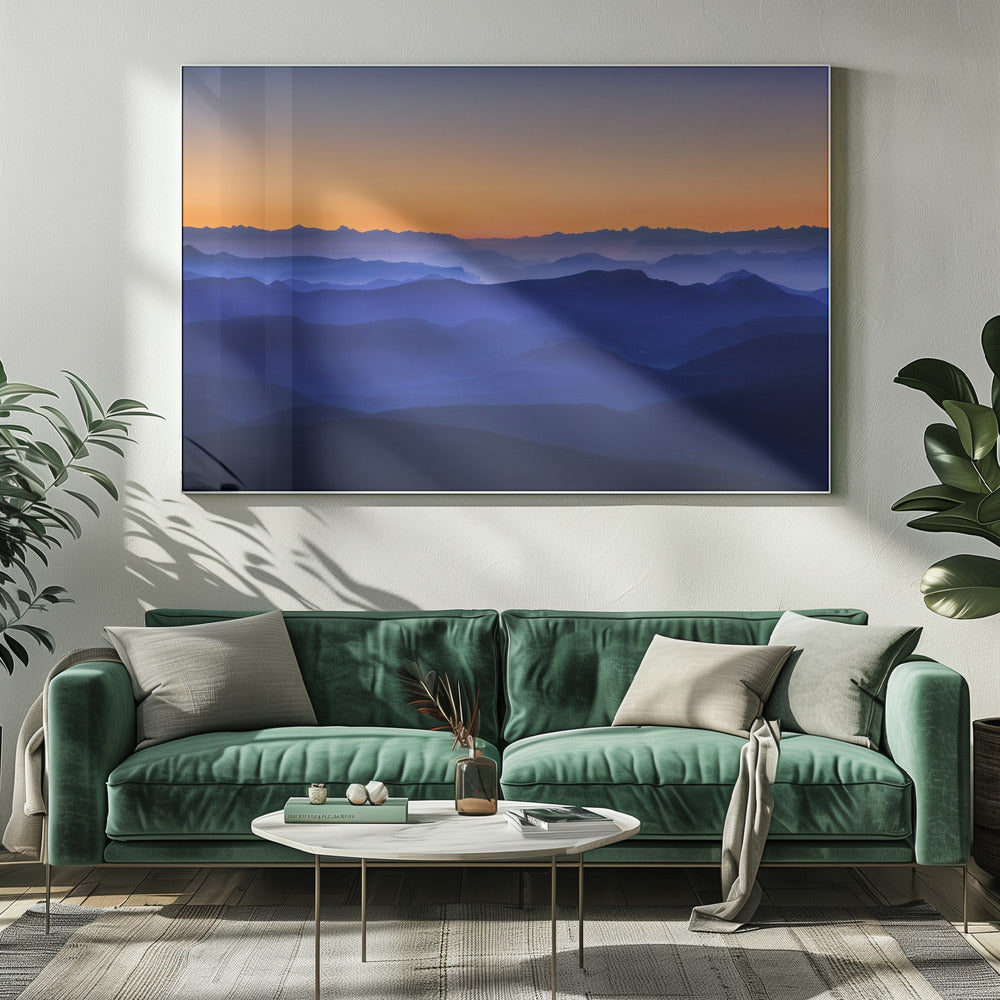 Misty Mountains | Canvas